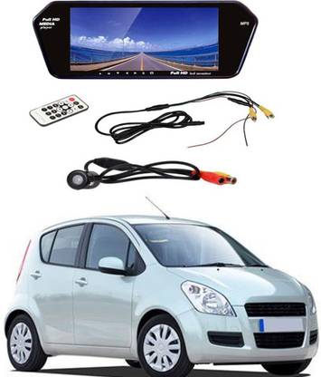 RWT 15 Inch Full HD Touch Bluetooth LED Screen and 7 Inch With Reverse Camera-01 Black LED