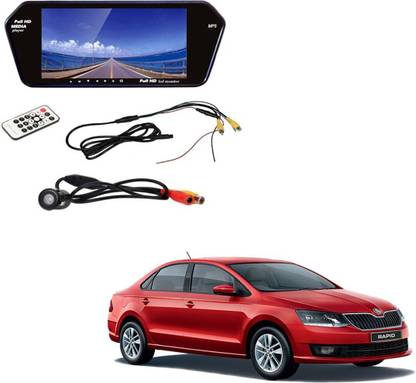 RWT 30 Inch Full HD Touch Bluetooth LED Screen and 7 Inch With Reverse Camera-01 Black LED
