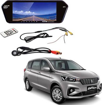 RWT 9 Inch Full HD Touch Bluetooth LED Screen and 7 Inch With Reverse Camera-01 Black LED
