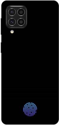 PRINTVEESTA Back Cover for Samsung Galaxy F62 Fingerprint Lock Screen Printed Back Cover