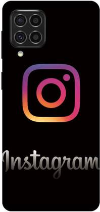 MD CASES ZONE Back Cover for Samsung Galaxy F62 Instagram Logo Printed back cover