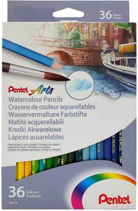 PENTEL Arts Round Shaped Color Pencils