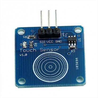 SunRobotics TTP223B Capacitive Touch Key Sensor Module Blue Educational Electronic Hobby Kit