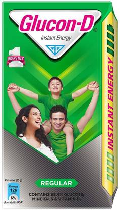GLUCON-D Instant Energy Health Drink Regular 1 KG (Pack of 1) Energy Drink
