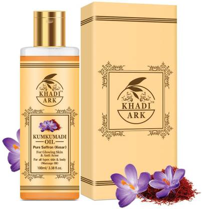 Khadi Ark Kumkumadi Oil For Skin Lightening & Glowing Skin