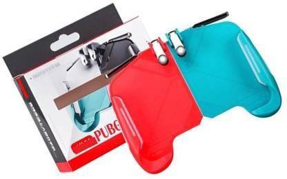 EFTSOON Gaming Joystick PUBG Mobile, Knives Out Rules of Survival Controller L1R1 Trigger Fire Button Handle Controller Shooter Stretchable clamp AK16 for All Smartphones  Gaming Accessory Kit