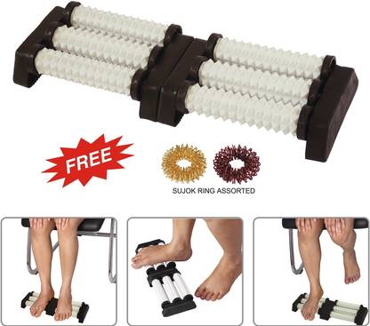 AccuAlleve Wonder Roll Foot Roller (Pyramidal) - White