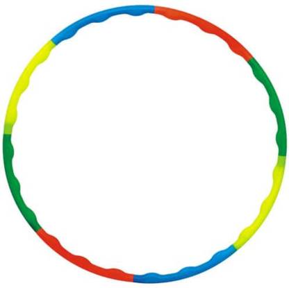 ASHIRWAD ZIGZAG Junior-Senior Adjustable 8 Pcs 75 Cms Hoopla (Diameter - 75) Hula Hoop