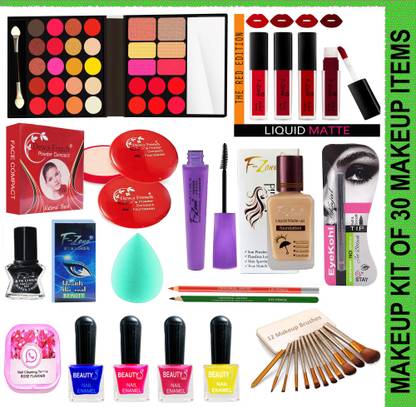 F-Zone Makeup Kit OF 30 Makeup Items 72
