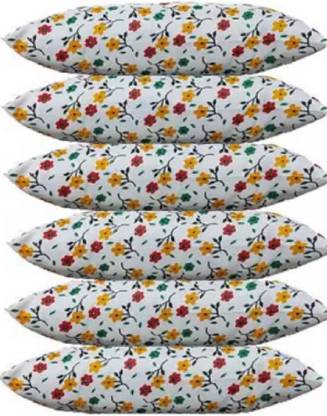 GYAAR ENTERPRISES Polyester Fibre Solid Sleeping Pillow Pack of 6