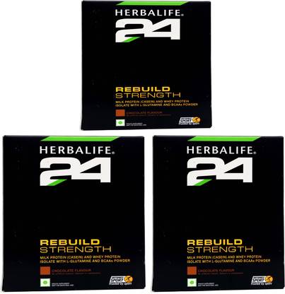 HERBALIFE H24 Rebuild Strength Combo pack - Whey Protein Isolate (3 X 500 gm) BCAA
