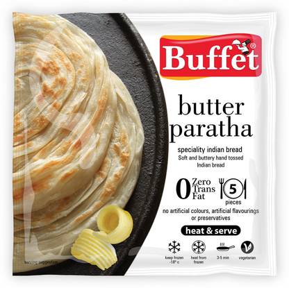 Buffet Frozen Butter Paratha 300 g