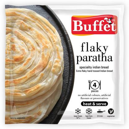 Buffet Frozen Flaky Paratha 400 g