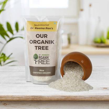 Our Organik Tree Certified Organic Rice | Unpolished Rice | Naturally Grown, No Chemical or Pesticide | No Gmo 800 gm Raw Rice (Raw)