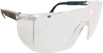 Venus G-101 Protective Spectacle with Hard Coated Polycarbonate Lens pack of 2 Power Tool, Welding, Laboratory, Blowtorch, Wood-working  Safety Goggle