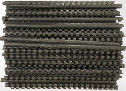 SOFTEK 12MM Binding combs-Black Colour pack of-100nos Manual Comb Binder
