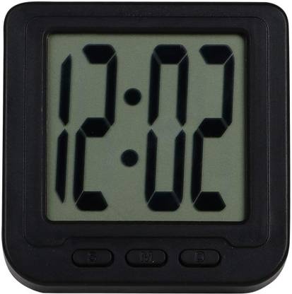 Gurnoor Creation Digital Black Clock