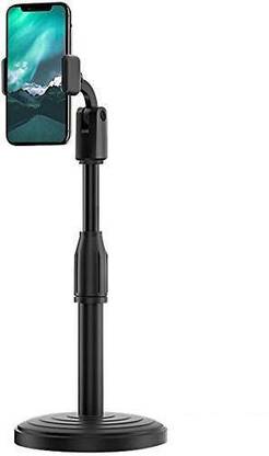 वॉन्ज़ो Best Mobile Stand for Desk, Phone Holder Stand Adjustable Height up to for Video Conference, Online Classes, Zoom Classes, Live/Vlogs, Shooting & YouTube Mobile Holder ट्राइपॉड