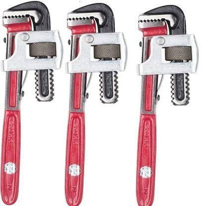 Neoware Flex-Pipe Wrench Set of 3 10" Single Sided Pipe Wrench Single Sided Pipe Wrench