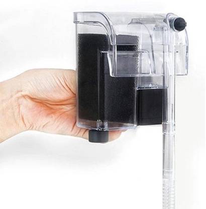 Petzlifeworld NA-003 Transparent Nano Hang on Filter Power Aquarium Filter