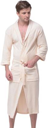 lacylook Cream XL Bath Robe