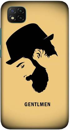 POCO C3 Gentlmen Back Cover Plastic Back Cover