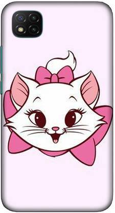 CROKIAN POCO C3 Cutie Cat Back Cover Plastic Back Cover