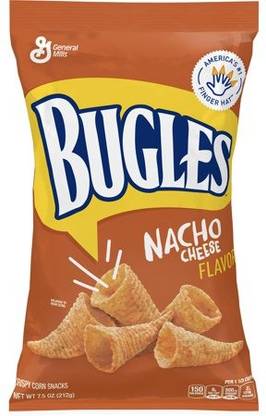 General Mills Bugles Nacho Cheese Flavour ,212g Chips