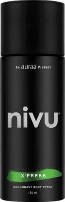 Nivu Deodorant Body Spray X’PRESS Body Spray  -  For Men
