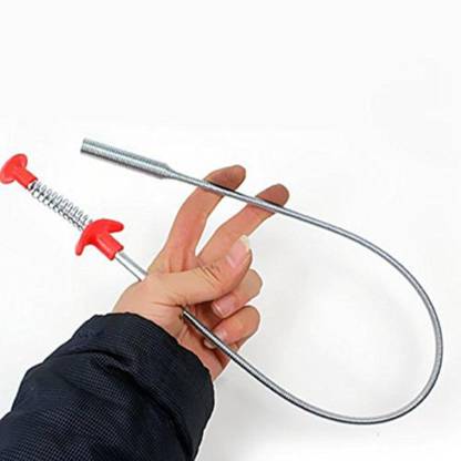 Roma Heavy Quality Drain Sink Cleaning Flexible Wire For Cleaning Clogged Sink And Drainage. Drain Opner (Original Quality) Multi-purpose Plunger Crystal Drain Opener