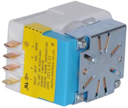 PBROS Defrost Timer-4 Pin Suitable for Frost Free Refrigerators Temperature Sensor and Controller Electronic Hobby Kit