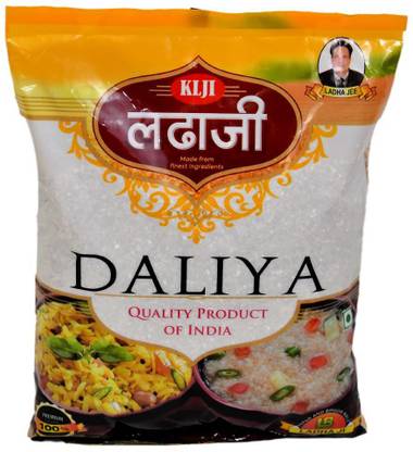 Ladha Ji Wheat Flour Daliya Premium Quality 1 KG
