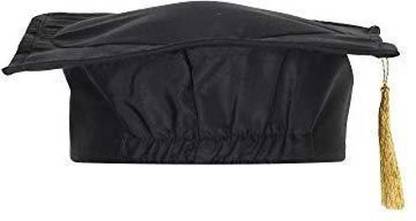 Deena Uniforms Black Graduation Cap