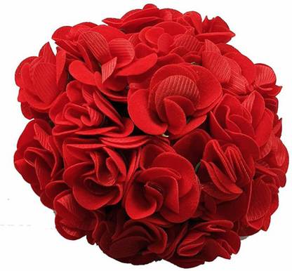 Clixfox Artificial Flower Bun Decoration Bun Bun