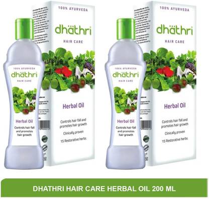 Dhathri Hair Care Herbal Oil | Best Hair Regrowth Oil For Baldness (Pack of 2)100ml Hair Oil