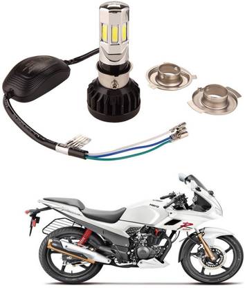RWT Bike LED Headlight Bulb H4-150 Headlight Motorbike LED for Hero (12 V, 35 W)