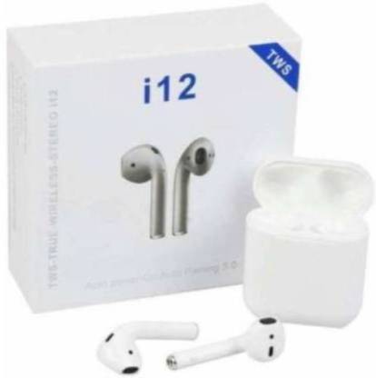 Chakam TWS-i12 Bluetooth Headset Twins Wireless Earbuds with charging case C161 Bluetooth