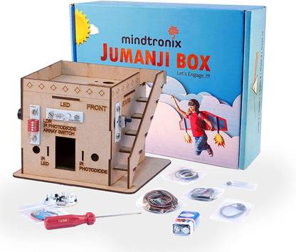 Mindtronix Jumanji Box - Home Automation Beta - STEM DIY Educational Construction Activity Kit for Kids, Building Game, Video Instructions, Learning Science Toy, Engineering Experiment Kit, Best Gifting Option