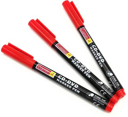 Kokuyo Camlin CD/DVD/OHP Marker Red