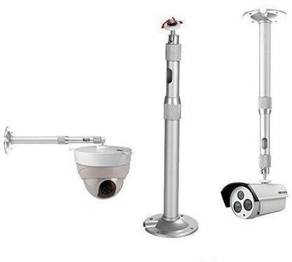 Frackson 360°rotation 19 to 32 Inch Adjustable 1 Pcs 5 mm 1/4" Security Camera Bracket, Universal Ceiling Mount for Projector, DSLR Camera CCTV DVR Camera, Projector Wall Mount with The Capacity Up to 7 KG Projector Stand