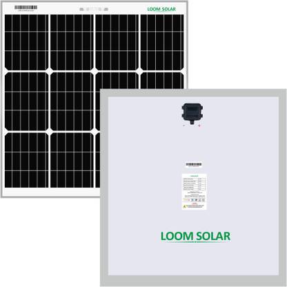 LOOM SOLAR 75 watt 12 Volt Panel-Mono crystalline Solar Panel