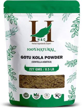 H&C 100% Natural Gotu Kola / Mandupakarni Powder | Centella Asiatica