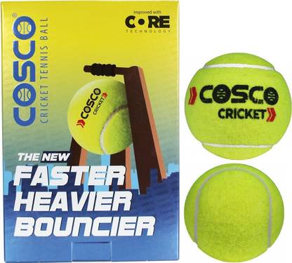 COSCO LIGHT WEIGHT HEAVIER BOUNCER CRICKET BALL Cricket Tennis Ball