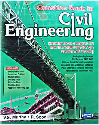 Question Bank in Civil Engineering 3rd/e {PB}