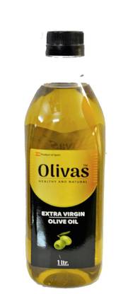 Olivas Extra Virgin Olive Oil - 1 L Olive Oil Plastic Bottle
