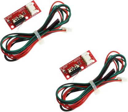 EPICTAC Mechanical Endstop Limit Switch for 3D Printer Makerbot RepRap CNC RAMPS 1.4 (2 Pcs) Electronic Components Electronic Hobby Kit