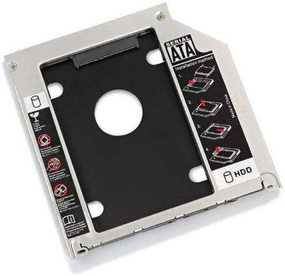 OcAfee Universal SATA to SATA 2nd HDD Caddy 9.5mm For 2.5" SSD Case Hard Disk Drive Enclosure for Laptop 2.5 inch Internal Hard Drive Enclosure/HDD Caddy