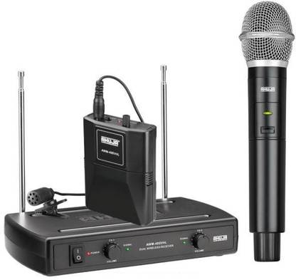 Ahuja AWM 495VHL Wireless Collar + Hand Mic Microphone