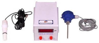 sky technology india Digital PH Meter (online) / PH Controller/ PH indicator /with complete accessory/ pH Transmitter
