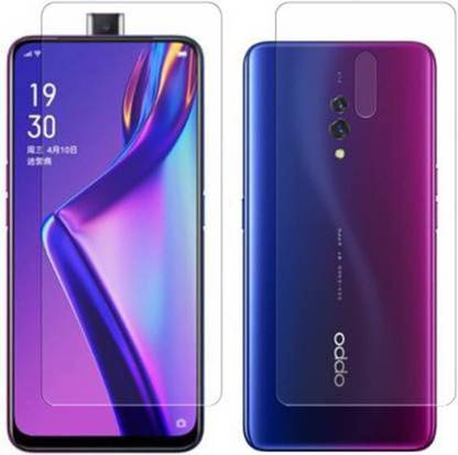 RELY TEST DIAGNOSTIC Front and Back Tempered Glass for OPPO K3